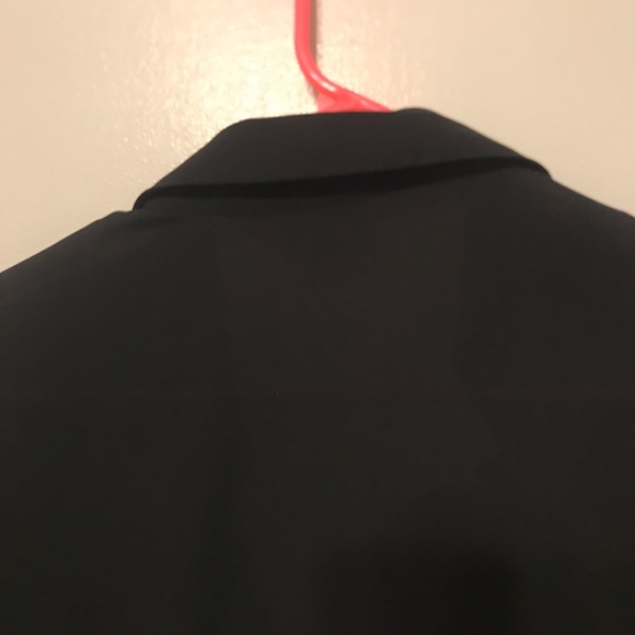 NWT sz 10 black ASOS button down shirt - Picture 7 of 9